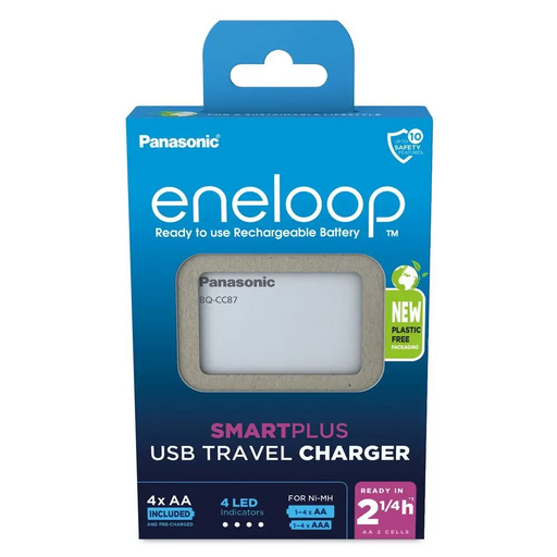 USB зарядно устройство за батерии PANASONIC Eneloop