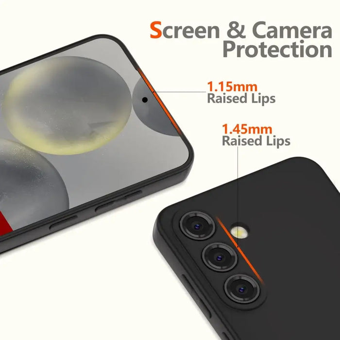 Tech-Protect Icon Case за Samsung Galaxy A56 5G - черен