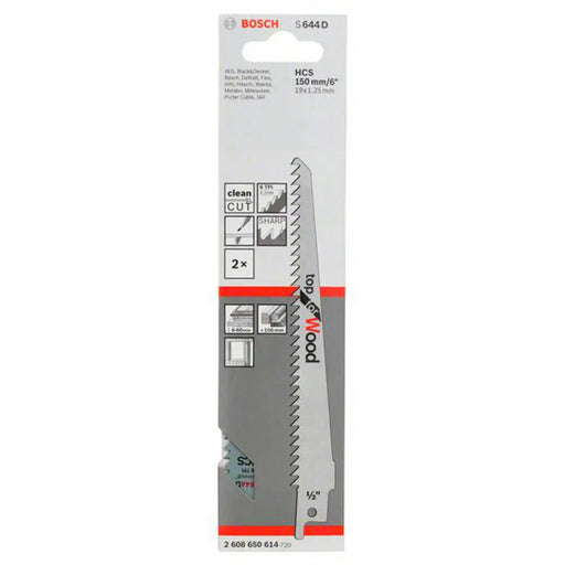 НОЖ ЗА САБЛЕН ТРИОН 2 БР. BOSCH S644D