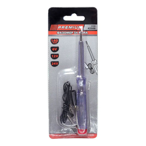 ФАЗОМЕР ЗА КОЛА 6V-12V-24V PRE АВТОМОБИЛЕН ТЕСТЕР ЗА