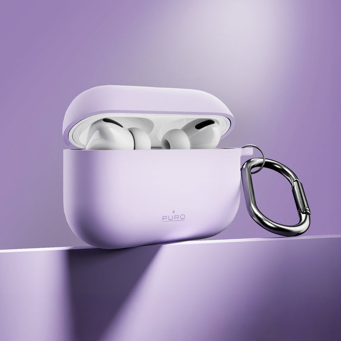 Силиконов калъф Puro ICON за Airpods Pro 3, розов