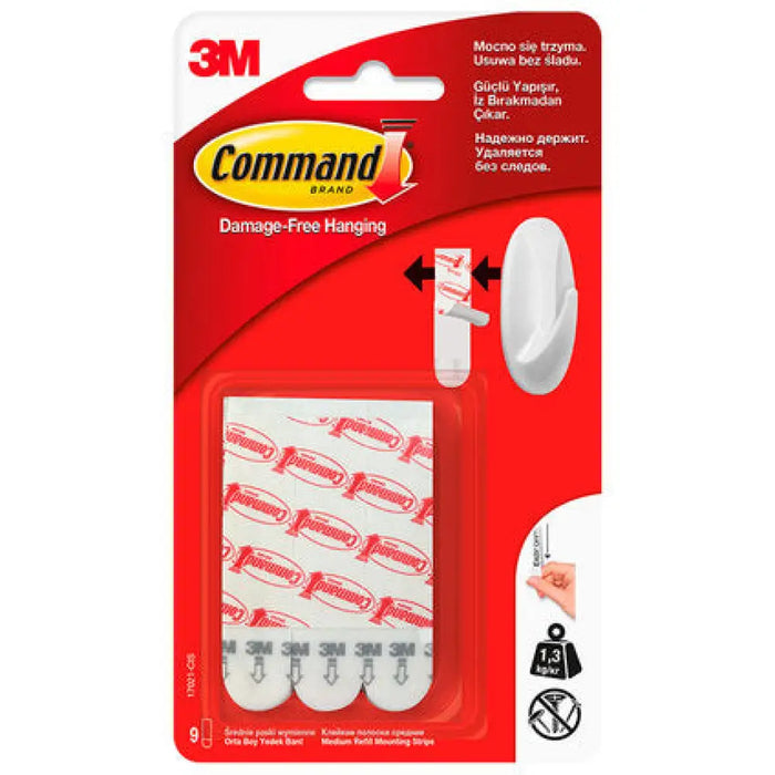 РЕЗЕРВНИ ЛЕНТИ 1 КГ/ЛЕНТА 9 БРОЯ COMMAND 17021