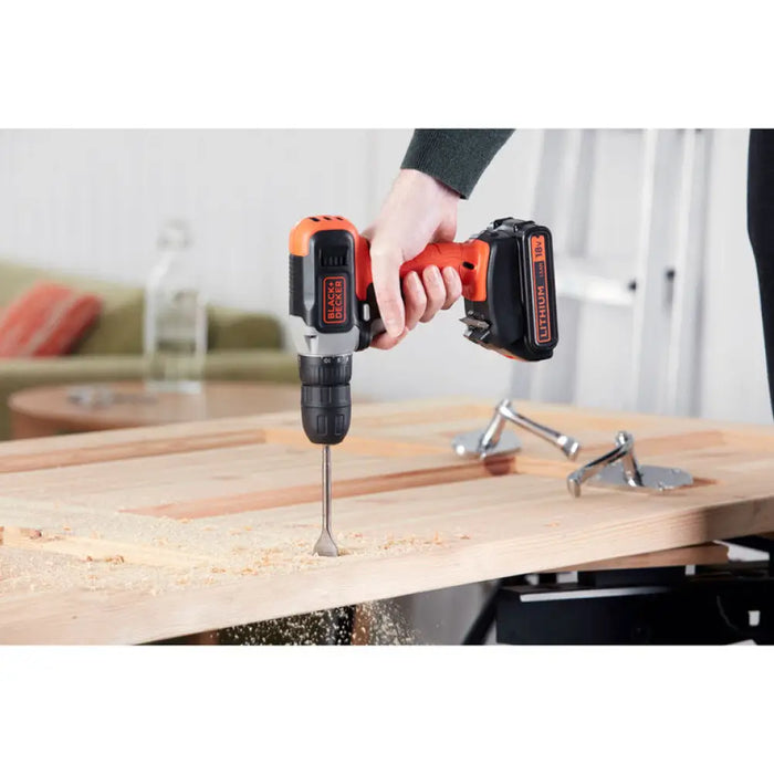 АКУМУЛАТОРНА БОРМАШИНА BLACK&DECKER BCD001C1-QW 18 V 37.00