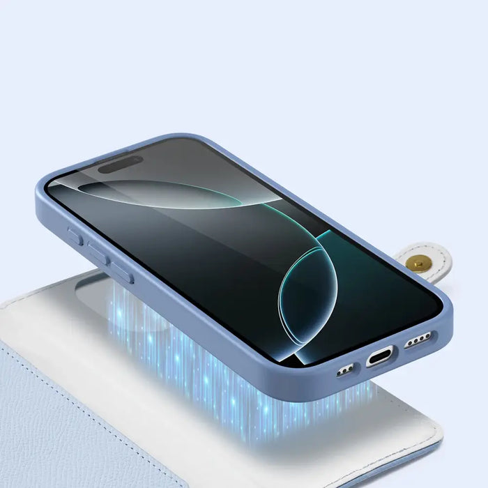 Кожен калъф Dux Ducis Lawa за iPhone 16 Pro Max със свалящ