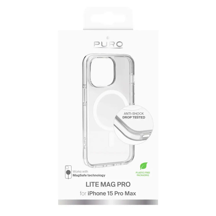 Силиконов калъф Puro Lite Mag Pro MagSafe за iPhone 15 Pro