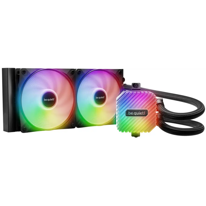 мълчи! LIGHT LOOP 240 мм черен процесор Всичко в едно течен