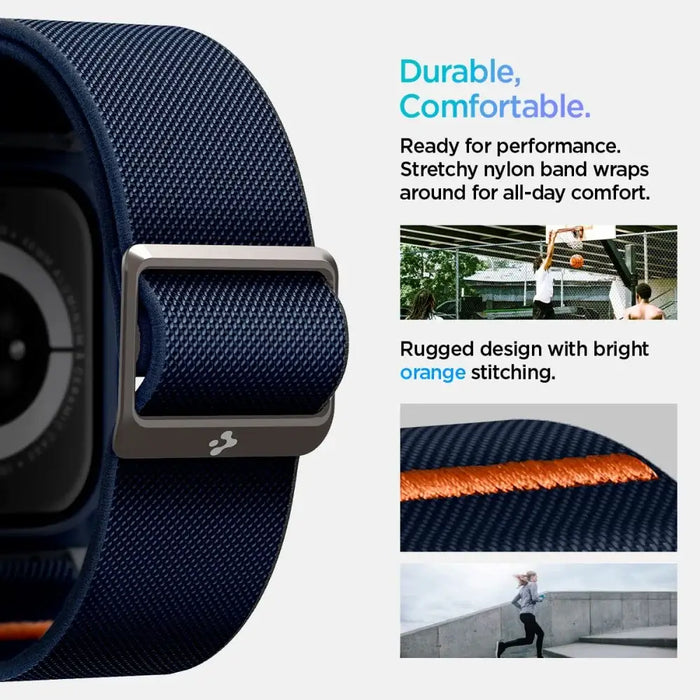 Каишка Spigen Lite Fit ’Pro’ за Apple Watch 10 46 mm - Navy