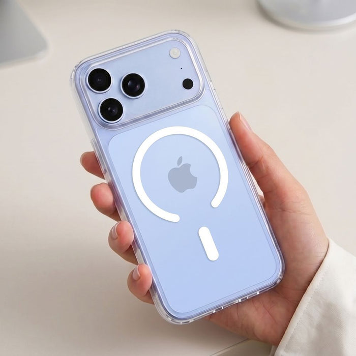 Кейс Tech-Protect FlexAir Hybrid MagSafe + Tech-Protect Glass Fit+ 2 броя закалено стъкло за iPhone 18 Pro Max / 17 Pro Max - прозрачен