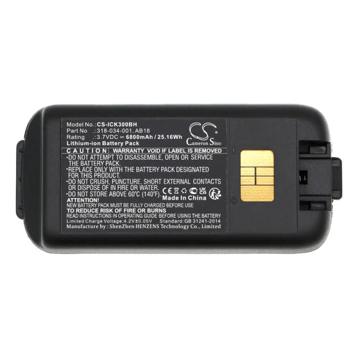 Батерия за баркод скенер Intermec CK3 CK3A 318-034-001
