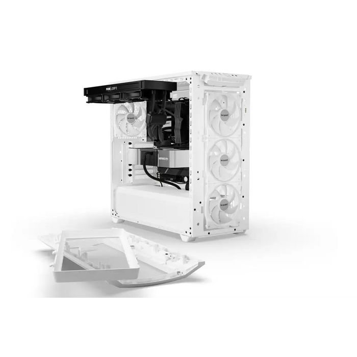 мълчи! Shadow Base 800 FX White Midi Tower