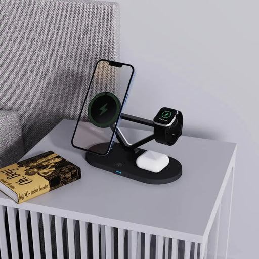 Безжично зарядно устройство Tech-Protect QI15W-A41 3 в 1