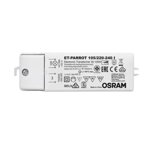 ТРАНСФОРМАТОР ЗА ЛАМПИ ТИП ЛУНА ЕТ PARROT 105/220-240I VS5