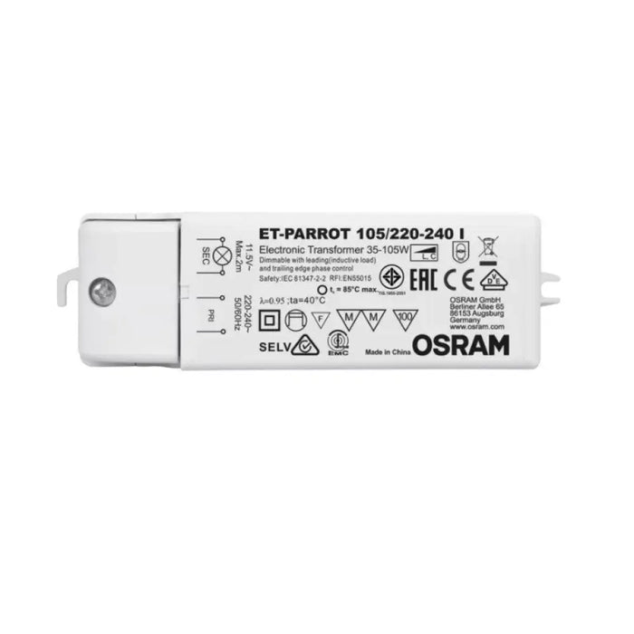 ТРАНСФОРМАТОР ЗА ЛАМПИ ТИП ЛУНА ЕТ PARROT 105/220-240I VS5