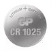 Литиева бутонна батерия GP CR1025 3V 1 бр. в блистер /цена
