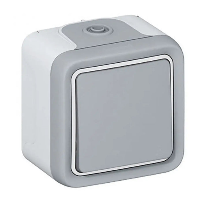 ДЕВИАТОРЕН КЛЮЧ ЗА ВЪНШЕН МОНТАЖ PLEXO LEGRAND - СИВ