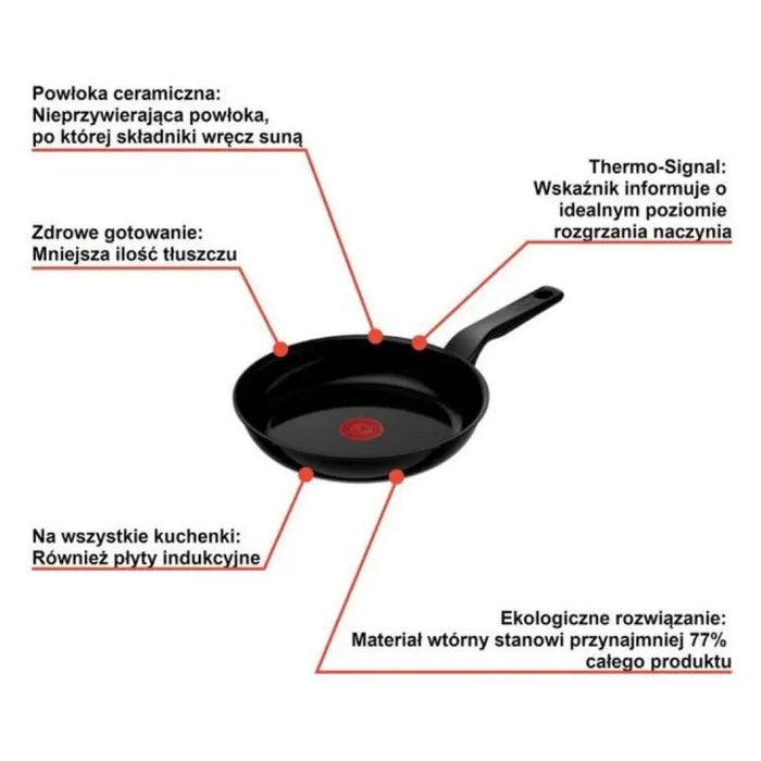 Керамичен тиган Tefal RENEWAL 28 см