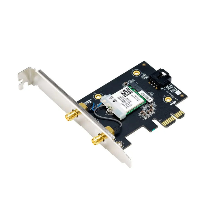Безжичен адаптер ASUS PCE-BE6500 WiFi 7 PCI-e две външни