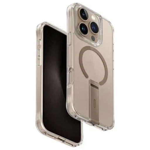 Уникален калъф Eleva със стойка Vertica за iPhone 16 Pro