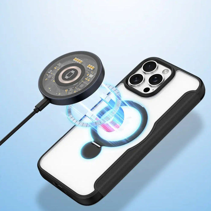 Калъф Dux Ducis Skin X Pro iPhone 16 Pro с MagSafe флип