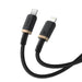 Кабел за бързо зареждане Baseus Dura Type C за iP 20 W 1 m