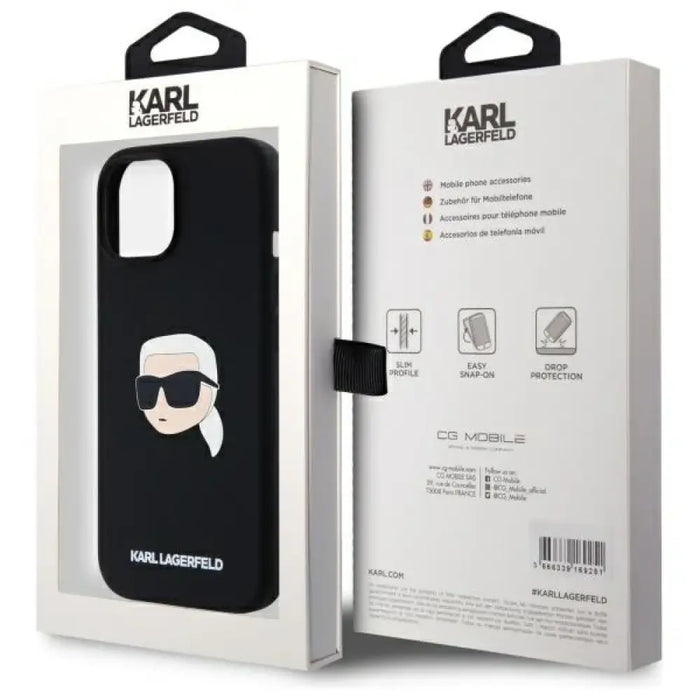 Karl Lagerfeld KLHMP15SSKHPPLK iPhone 15 6.1’’ черен/черен
