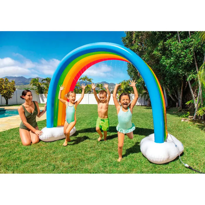 НАДУВАЕМА ДЪГА ПРЪСКАЛКА 300Х109Х180CM INTEX 56597NP