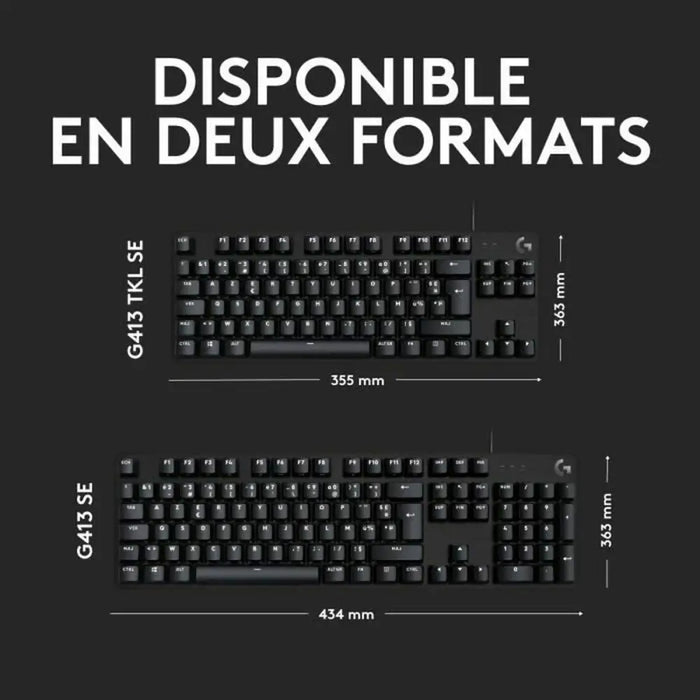 Блуту Клавиатура с Поставка за Таблет Logitech G413 SE