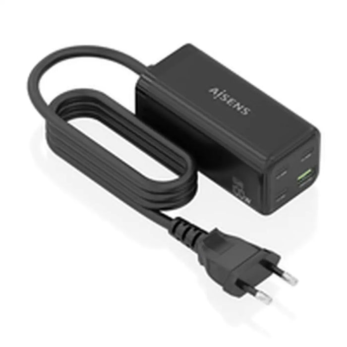 Безжично зарядно Aisens ASCH-100W4P054-BK Черен 100 W