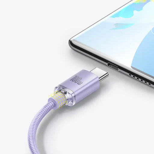 Кабел Baseus Crystal Shine Series USB кабел за бързо