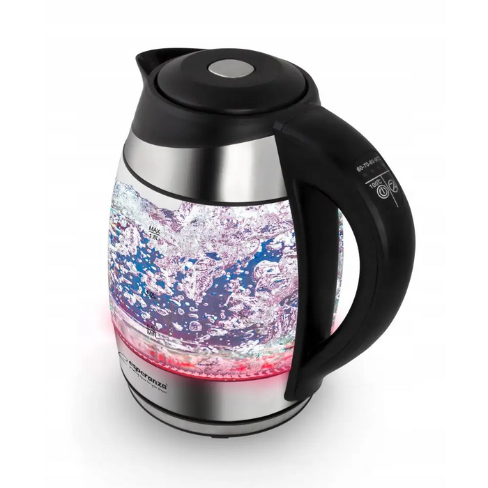 Електрическа кана Esperanza EKK026 1.7 L 2200 W Черна
