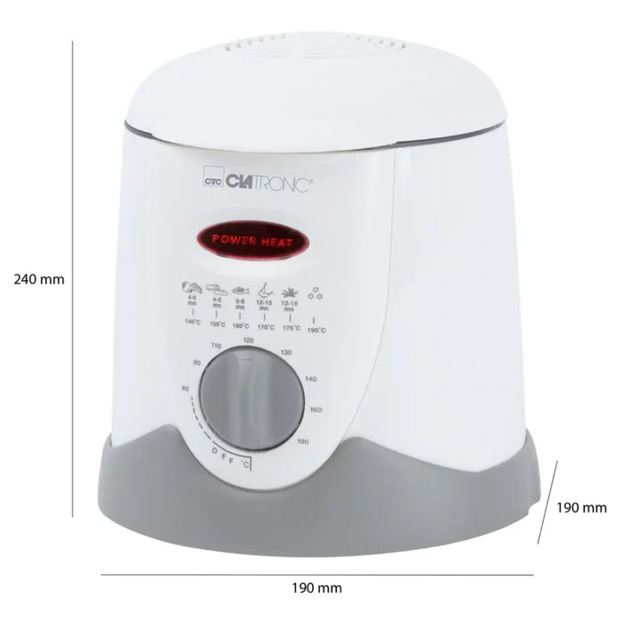 Clatronic FFR 2916 Single 1 L Самостоятелен 900 W Фритюрник