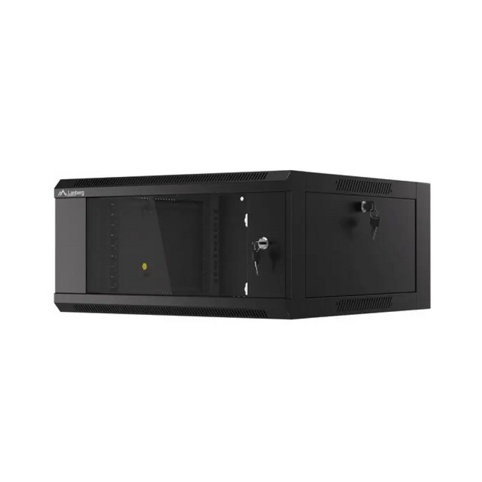 Шкаф Lanberg 19’’ за стенен монтаж 4U 600 бързо сглобяване