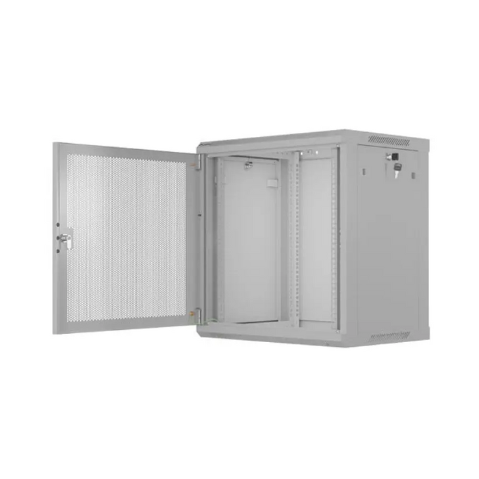 Шкаф Lanberg 19’’ стенен монтаж 12U/600x450 с перфорирана