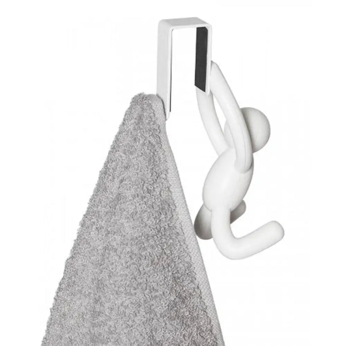 ЗАКАЧАЛКИ ЗА ВРАТА BUDDY 2 БР БЯЛО UMBRA