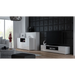 Стойка за телевизор Cama VIVA 180 бяло/бял гланц + черен