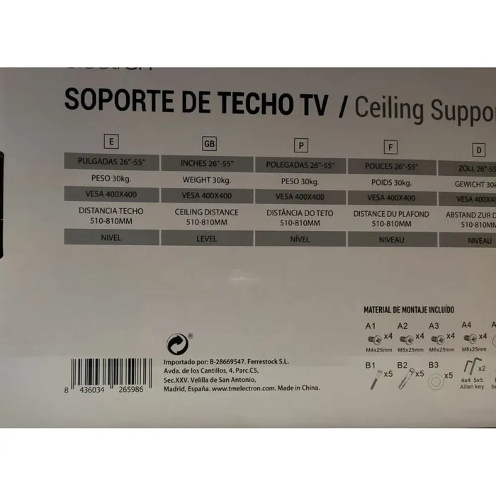Поставка за телевизор TM Electron 30 Kg 26-55’’