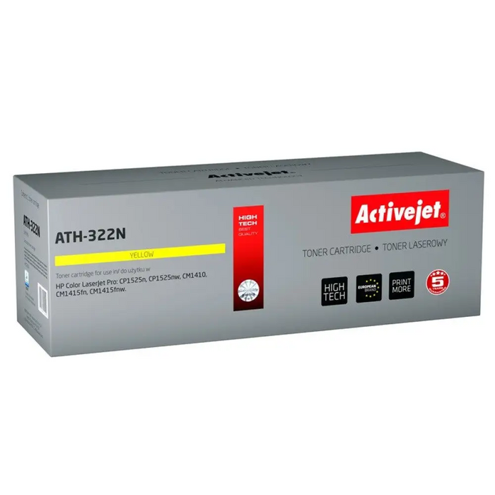 Тонер Activejet ATH-322N (заместител за HP 128A CE322A;
