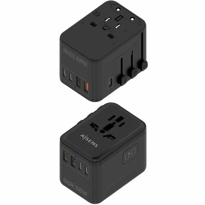 Зарядно за стена Aisens ASPS-2A3C09-BK 35 W Черен