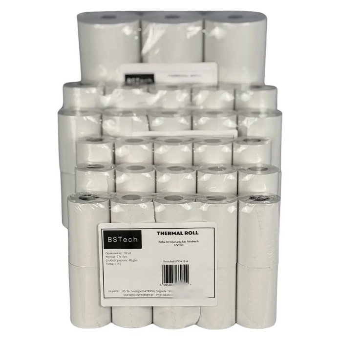 BSTech Хартиена ролка термо за касови апарати фискална