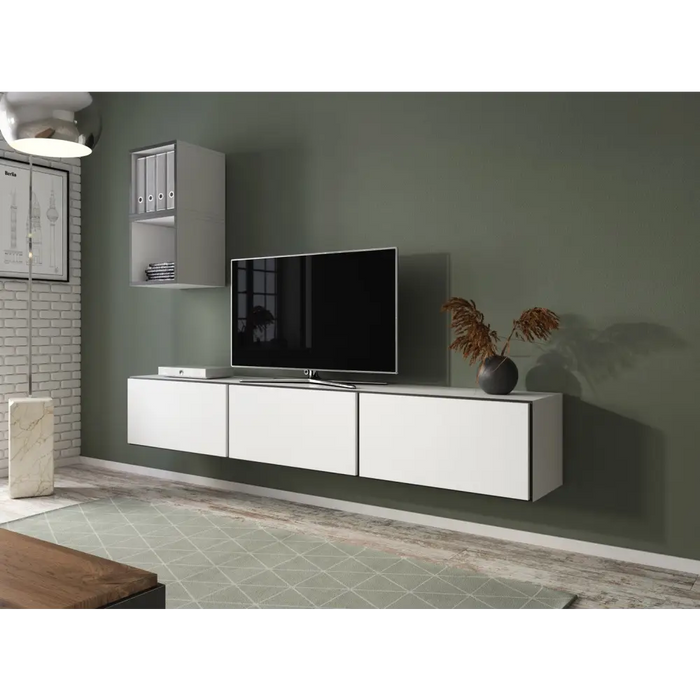 Холна гарнитура Cama ROCO 7 (3xRO3 + 2xRO6) бяло/черно/бяло