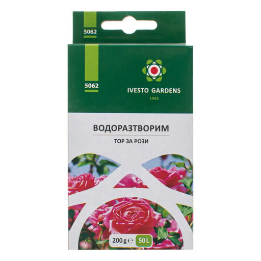 ВОДОРАЗТВОРИМ ГРАНУЛИРАН ТОР ЗА РОЗИ 0.2KG IVESTO
