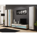 Стойка за телевизор Cama VIGO NEW 30/140/40 сонома/бял гланц