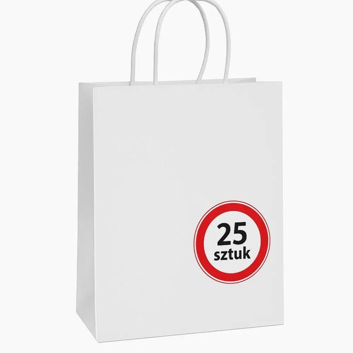 Хартиена торба с дръжка BSTech 210x140x270 mm 120 g/m² 25