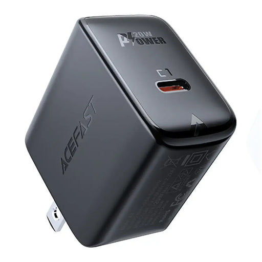 Стенно зарядно устройство Acefast A3 PD20W с USB-C с щепсел