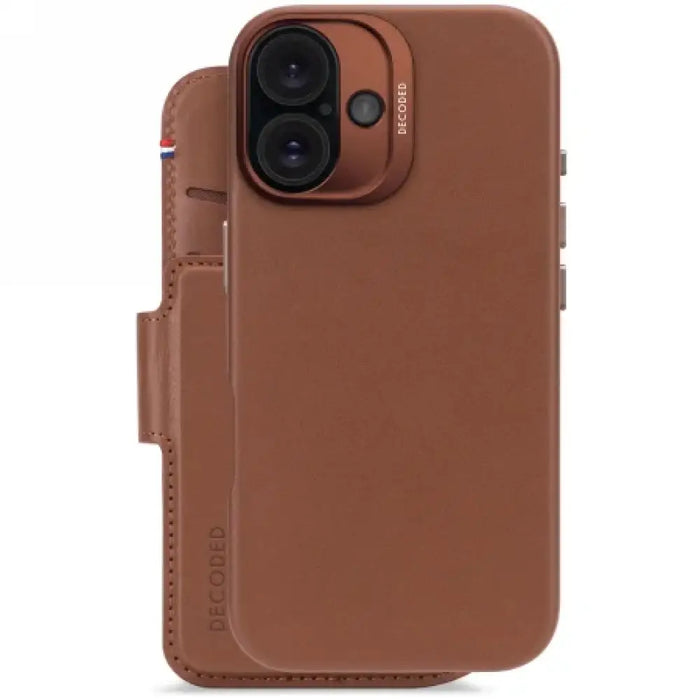 Декодиран кожен портфейл MagSafe Case с портфейл за iPhone