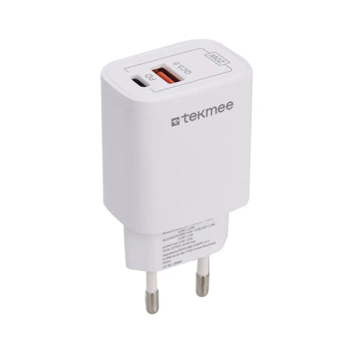 ЗАРЯДНО USB A + C 20W/3.0A TEKMEE