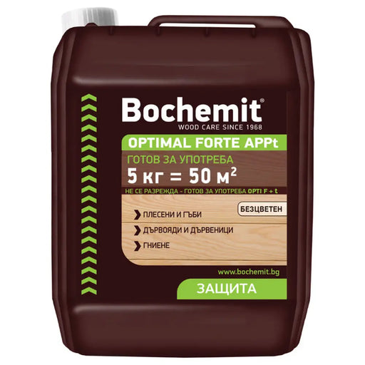 ИМПРЕГНАНТ ЗА ДЪРВО ГОТОВ ЗА УПОТРЕБА БЕЗЦВЕТЕН 5 KG