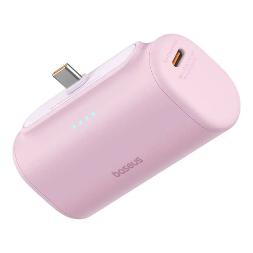 Преносима батерия Baseus Compact USB-C 5000mAh 20W розова