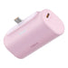 Преносима батерия Baseus Compact USB-C 5000mAh 20W розова