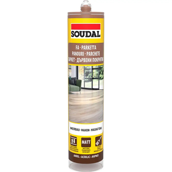 ПАРКЕТЕН УПЛЪТНИТЕЛ МАХАГОН 280 ML SOUDAL